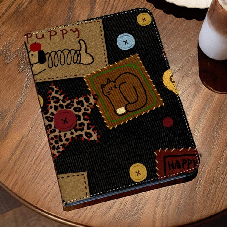 💫พร้อมส่ง💫เคสไอแพด Air7 Air6 Air5 คอลลาจผ้ายีนส์ มีที่ใส่ปากกา Gen11 Gen10 Gen9 MINI Pro11 9.7 2025