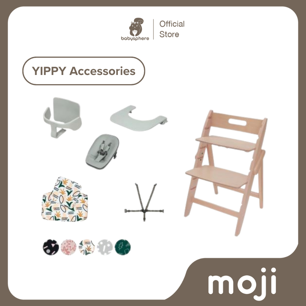 MOJI | อุปกรณ์เสริมเก้าอี้ไม้ทานข้าวเด็ก YIPPY Accessories