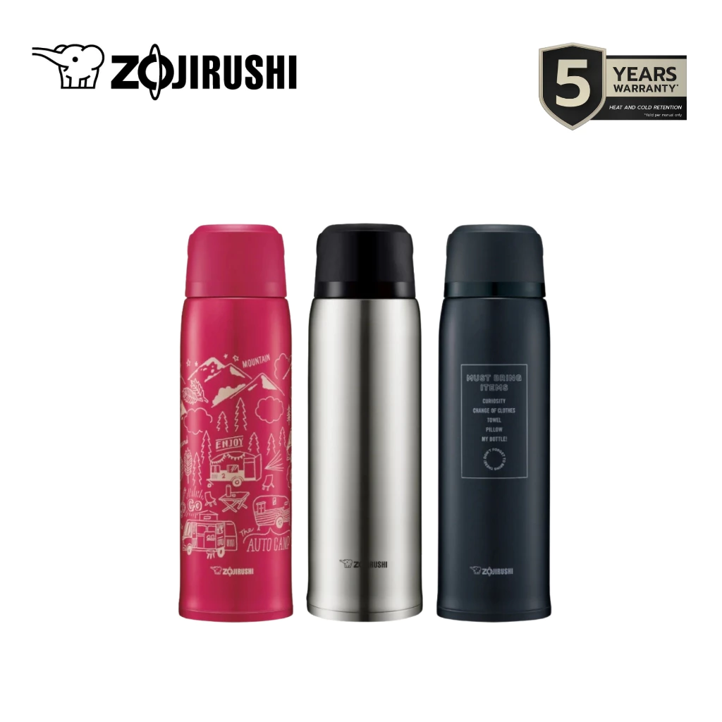 Zojirushi Bottles with cup กระติกน้ำสุญญากาศ เก็บความร้อน/เย็น ฝาเป็นถ้วย 1.03 ลิตร รุ่น SJ-JS10