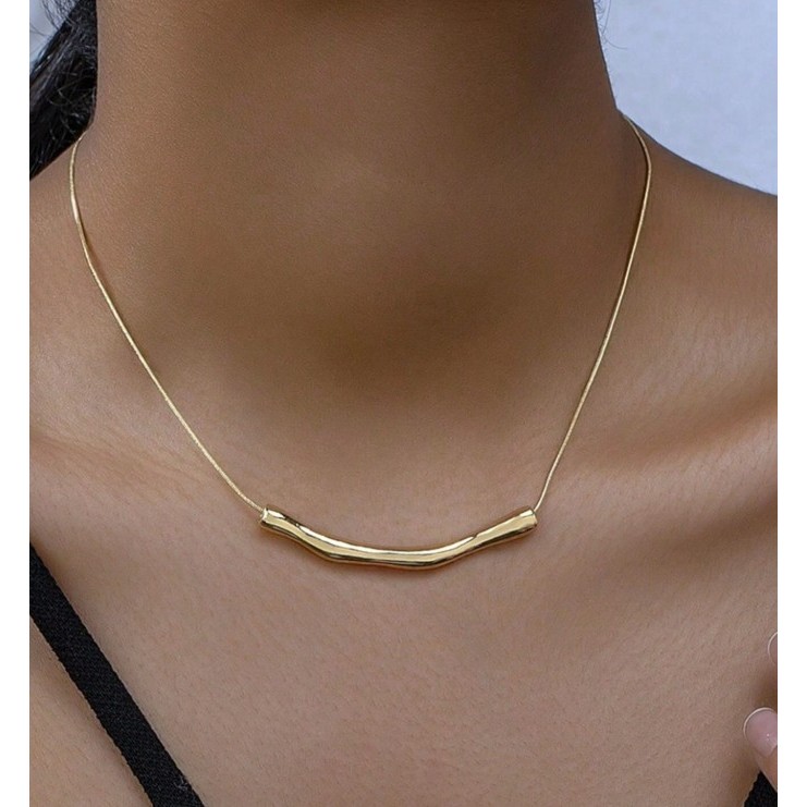 kym.vibes - basin necklace  สร้อยคอแต่งด้วยจี้ geometric