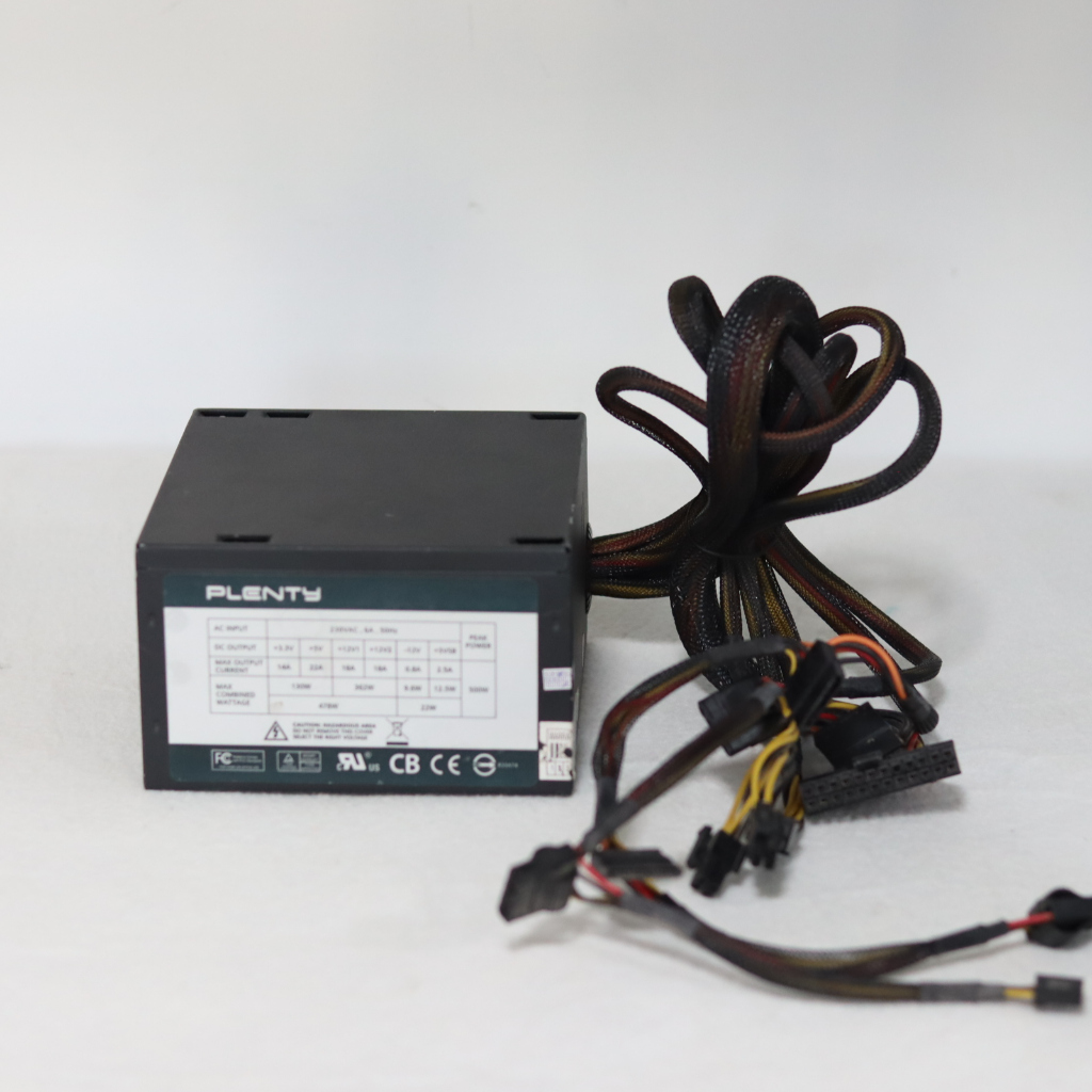 POWER SUPPLY PLENTY 500 WATT  Plenty 500w พาวเวอร์ซัพพลาย
