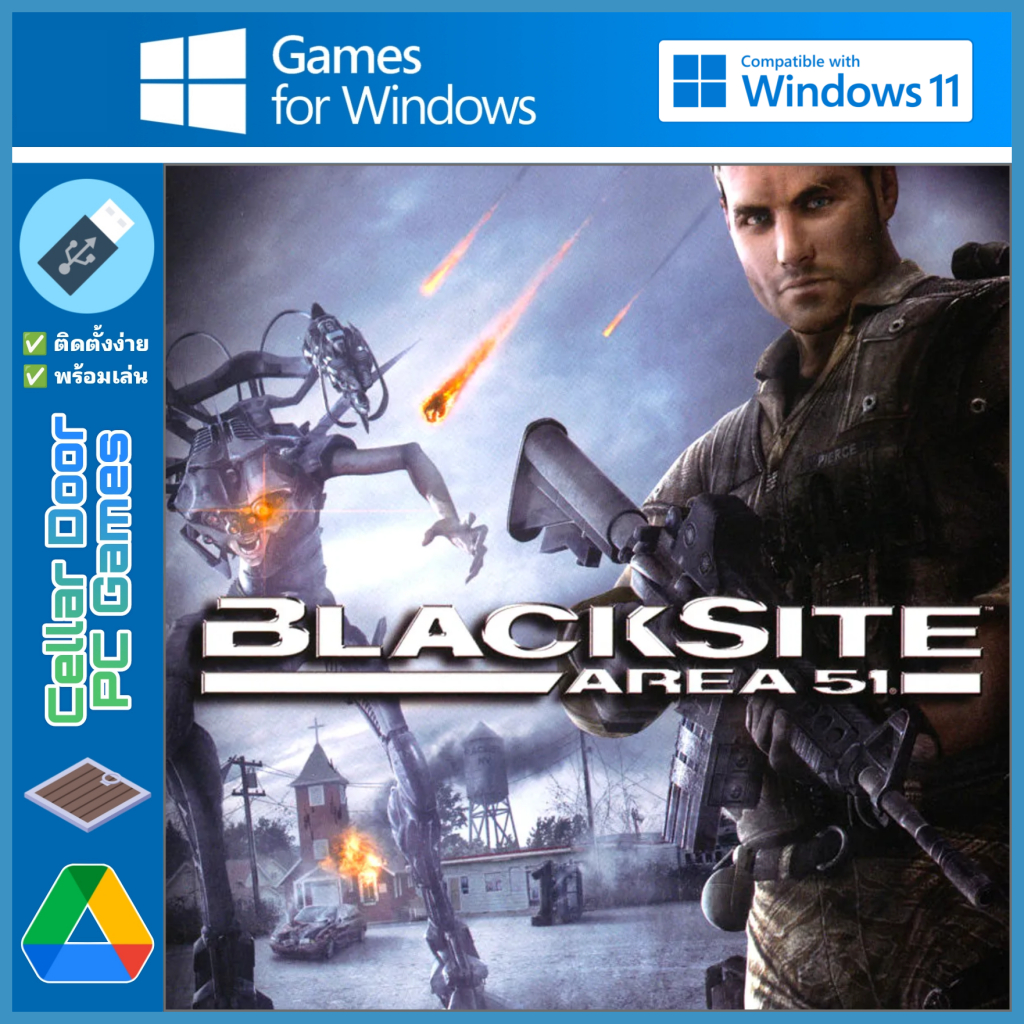 BlackSite Area 51 (2007) | เกมคอมพิวเตอร์ PC Notebook |