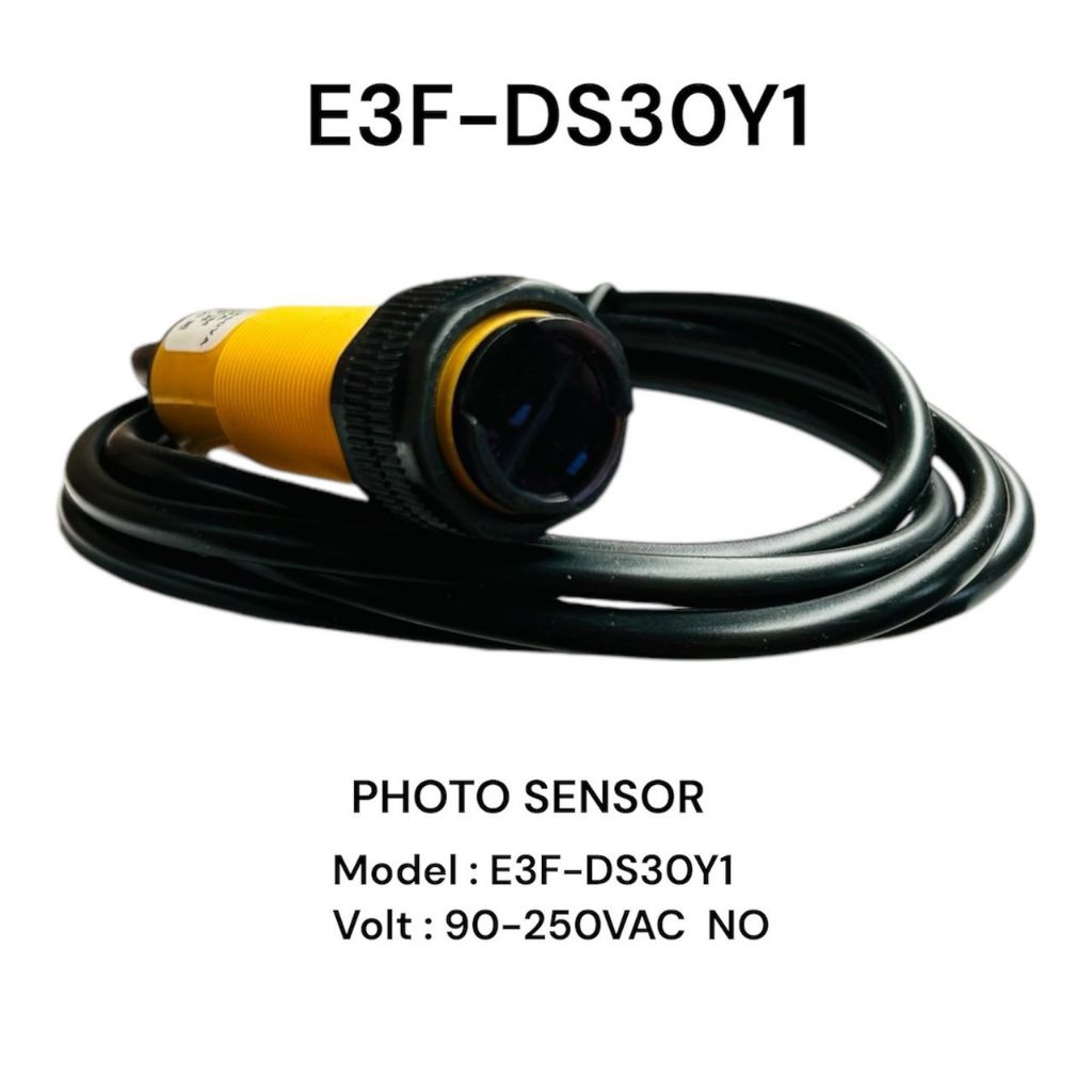 ร้านในกทม E3F-DS30Y1  PHOTO SENSOR  Model:  E3F-DS30Y1Volt:90-250VAC NO