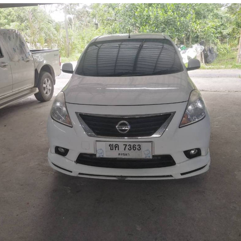 🚀 สเกิร์ตงานดิบ >> Nissan ALMERA 2012 - 2013 Sportline