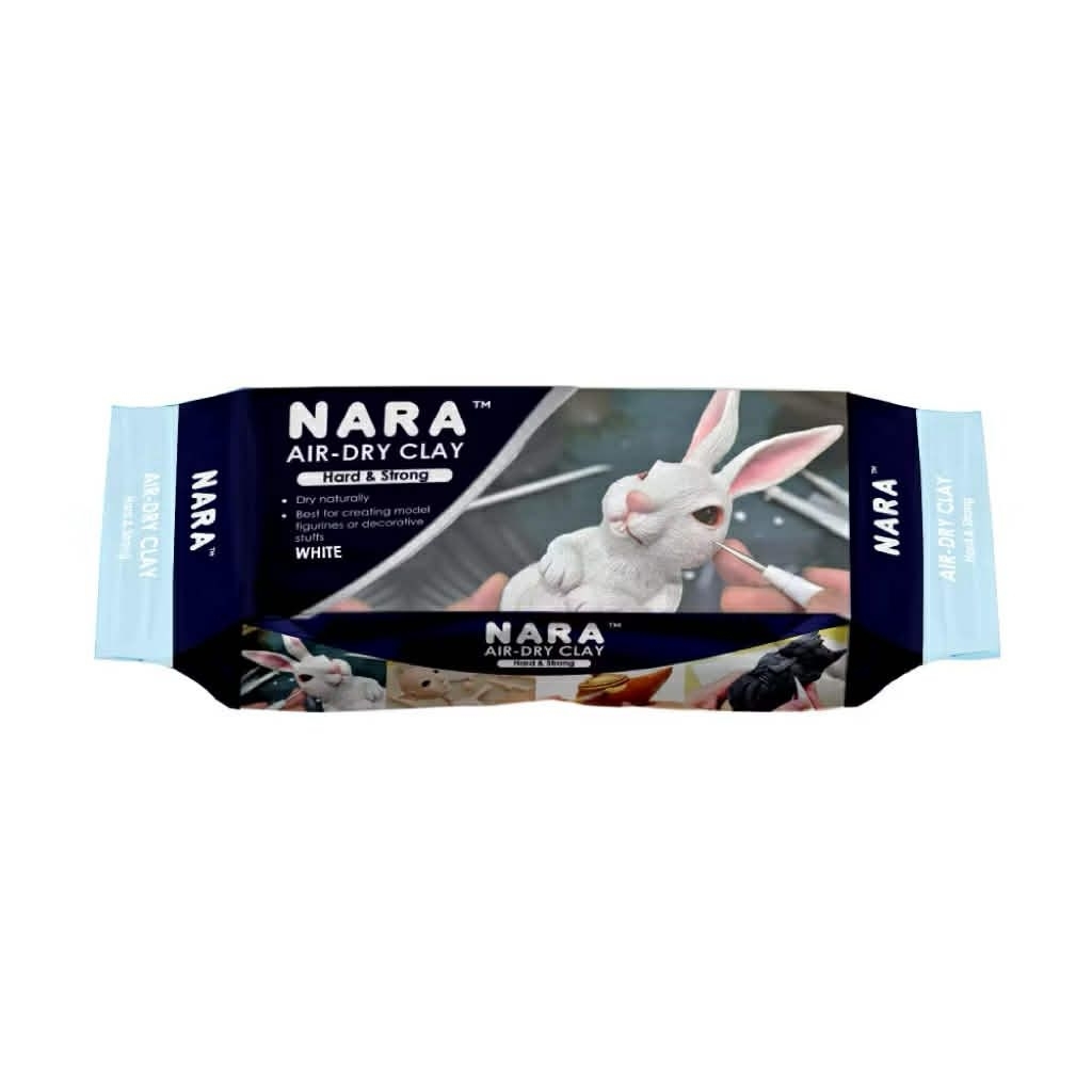 Nara air dry clay ดินปั้นยี่ห้อนารา 500 กรัม