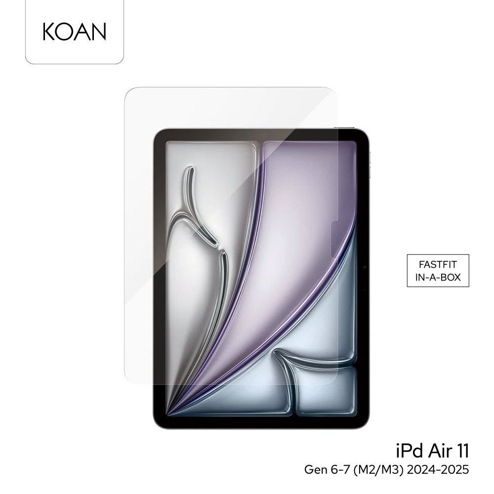 PanzerGlass ฟิล์มกระจกกันรอย Glass ใช้สำหรับ iPad Air 11 Gen 6-7 (M2/M3) 2024-2025 w.FASTFIT Tool