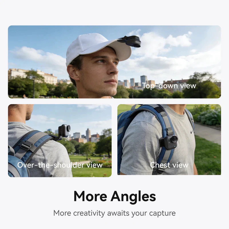 Telesin Insta360 Go Ultra Magnetic Pivot Clip คลิปหนีบแม่เหล็ก thumbnail 3