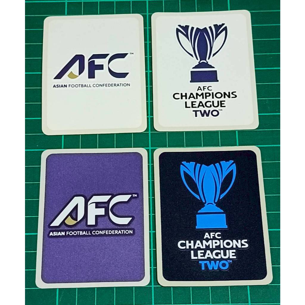 ของแท้ อาร์ม เอฟเอฟซี ทู  2025-26 Original  AFC  CHAMPION LEAUGE TWO Badge ราชบุรี - BG- BU