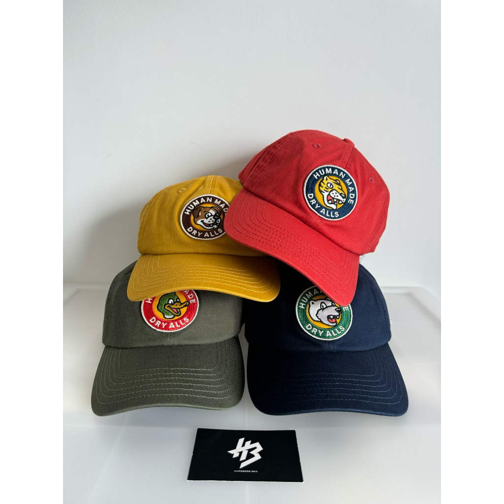[ของแท้] HUMAN MADE 6PANEL TWILL CAP พร้อมส่ง