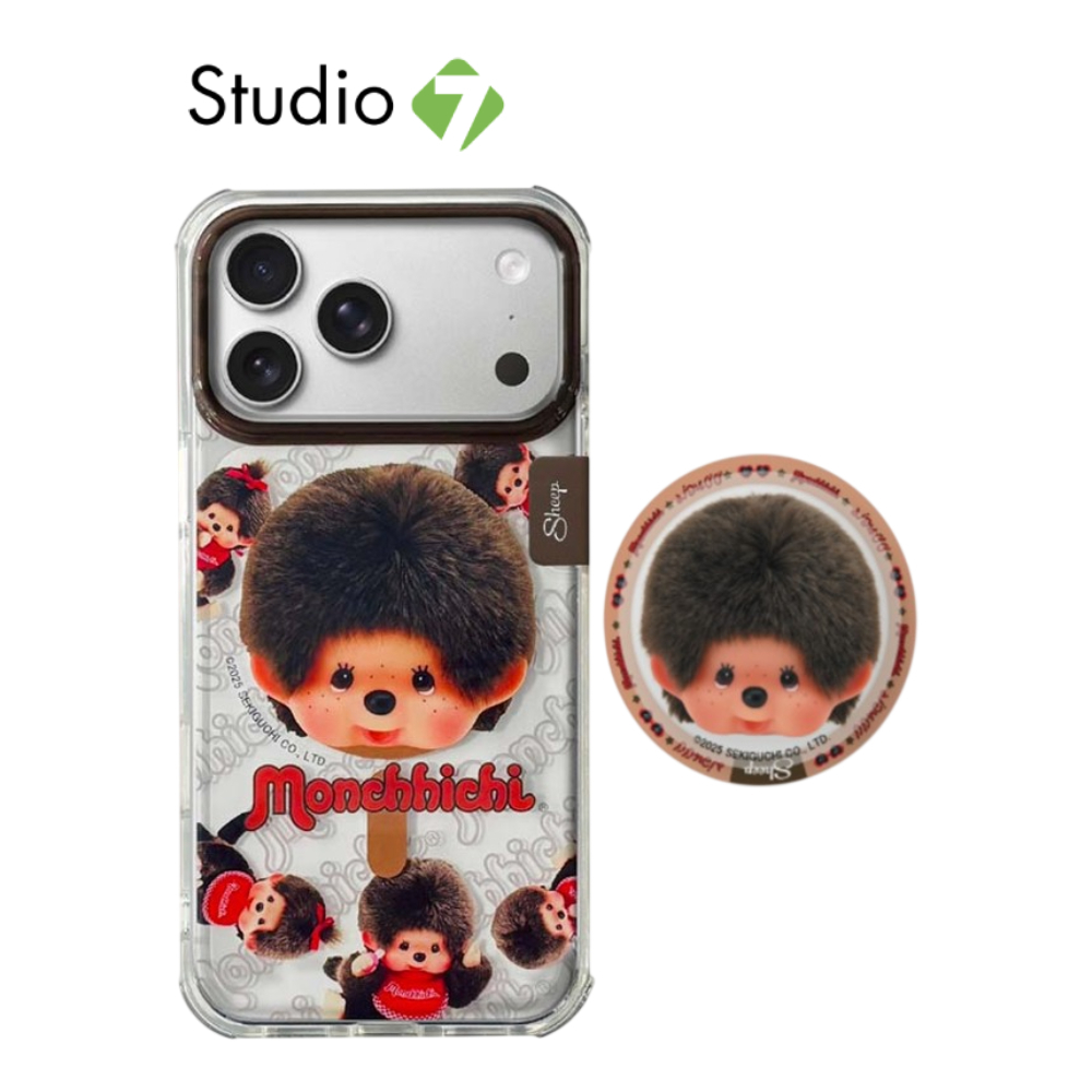 Sheep x Monchhichi เคส iPhone 17 Pro / 17 Pro Max Magsafe ลาย Monchhichi by Studio7