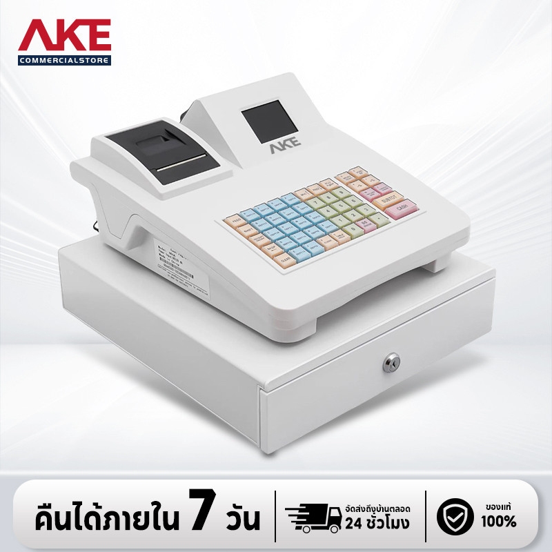 เครื่องคิดเงินระบบภาษาไทย เครื่องคิดเงินสำหรับร้านอาหาร เครื่องคิดเงินสำหรับซูเปอร์มาร์เก็ต ครื่องสั่งอาหารอัจฉริยะรวมทุ ราคาถูก Shopee Lazada