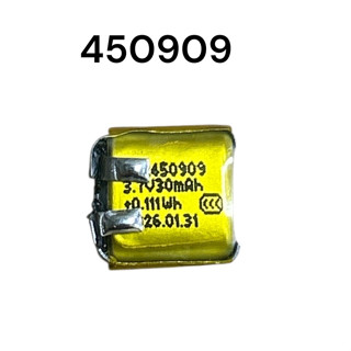 450909 451010 แบตเตอรี่ 30mAh 3.7v หูฟัง ไร้สาย battery จำนว…
