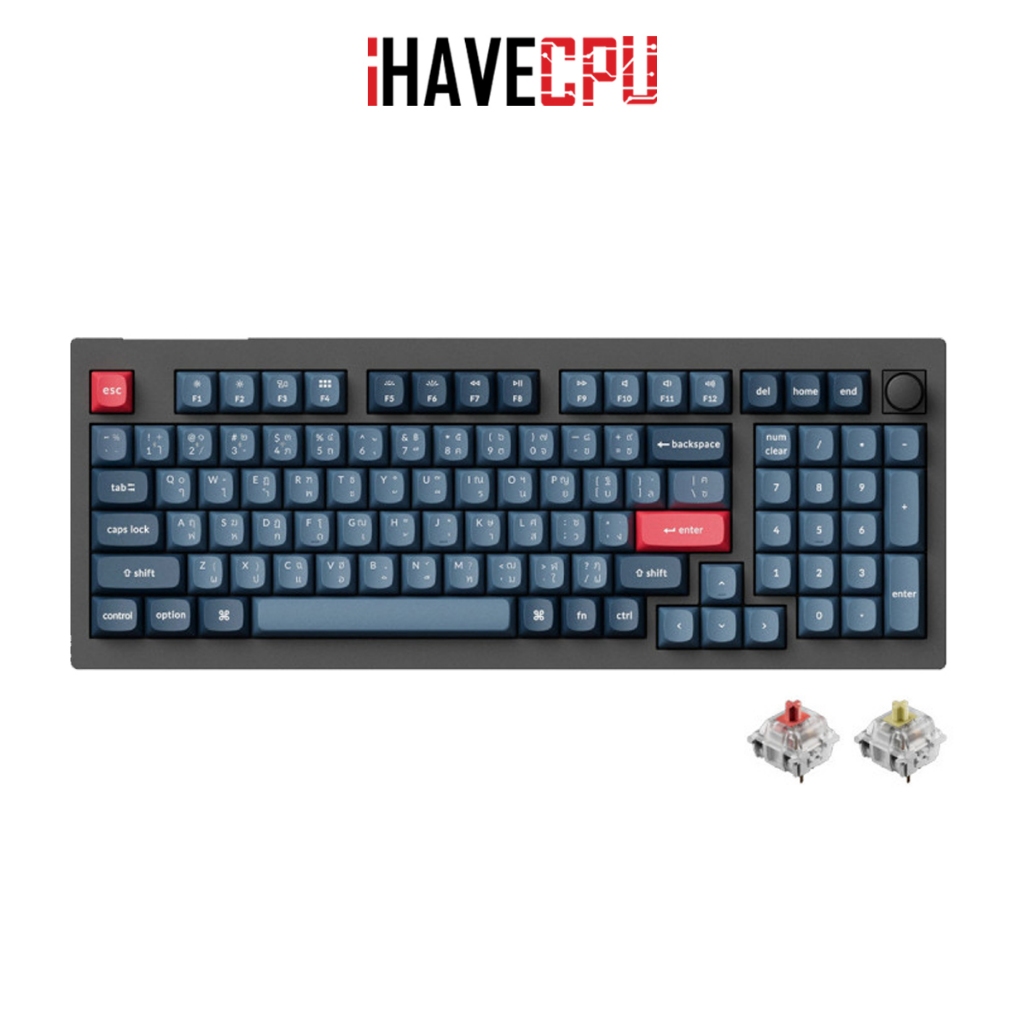 คีย์บอร์ด (keyboard) iHAVECPU KEYCHRON V5 MAX QMK WIRELESS (EN/TH)