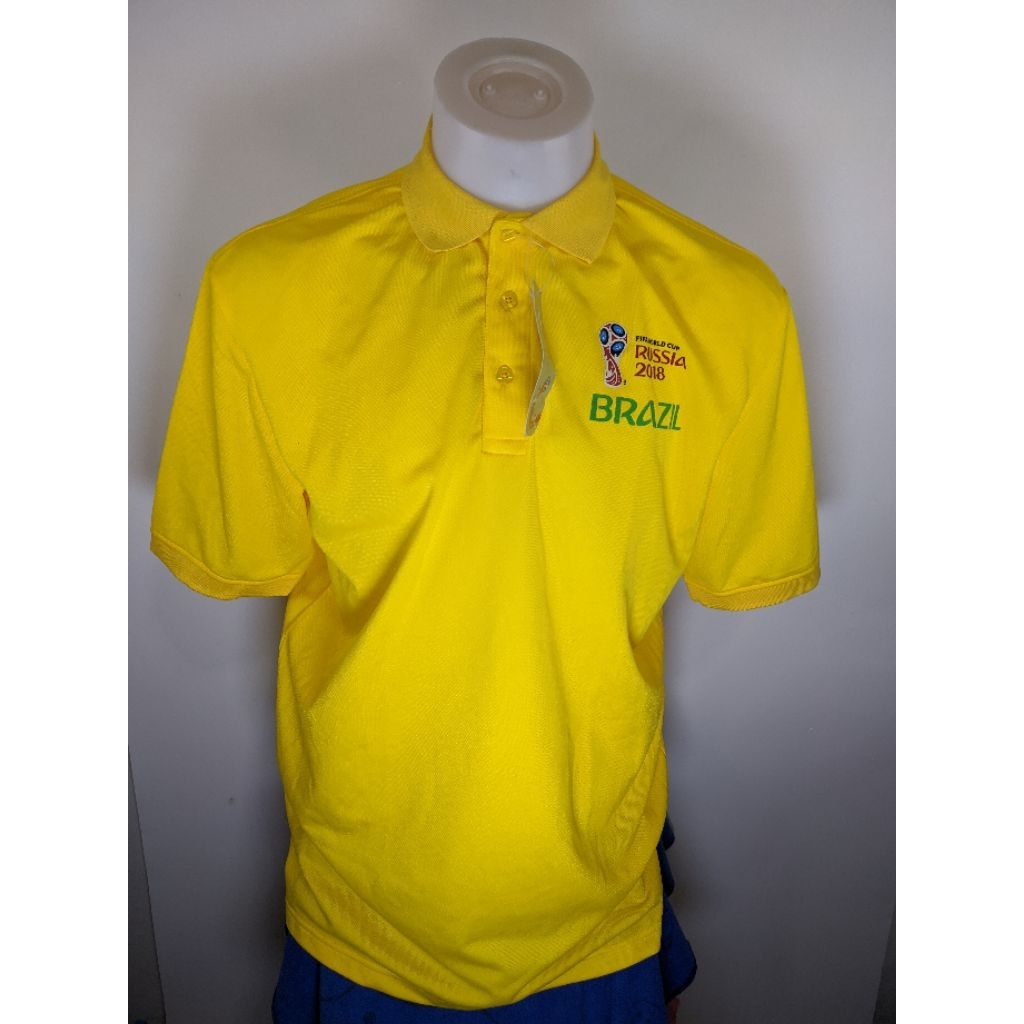 เสื้อบอลโลก2018 บราซิล มือ1 อก45