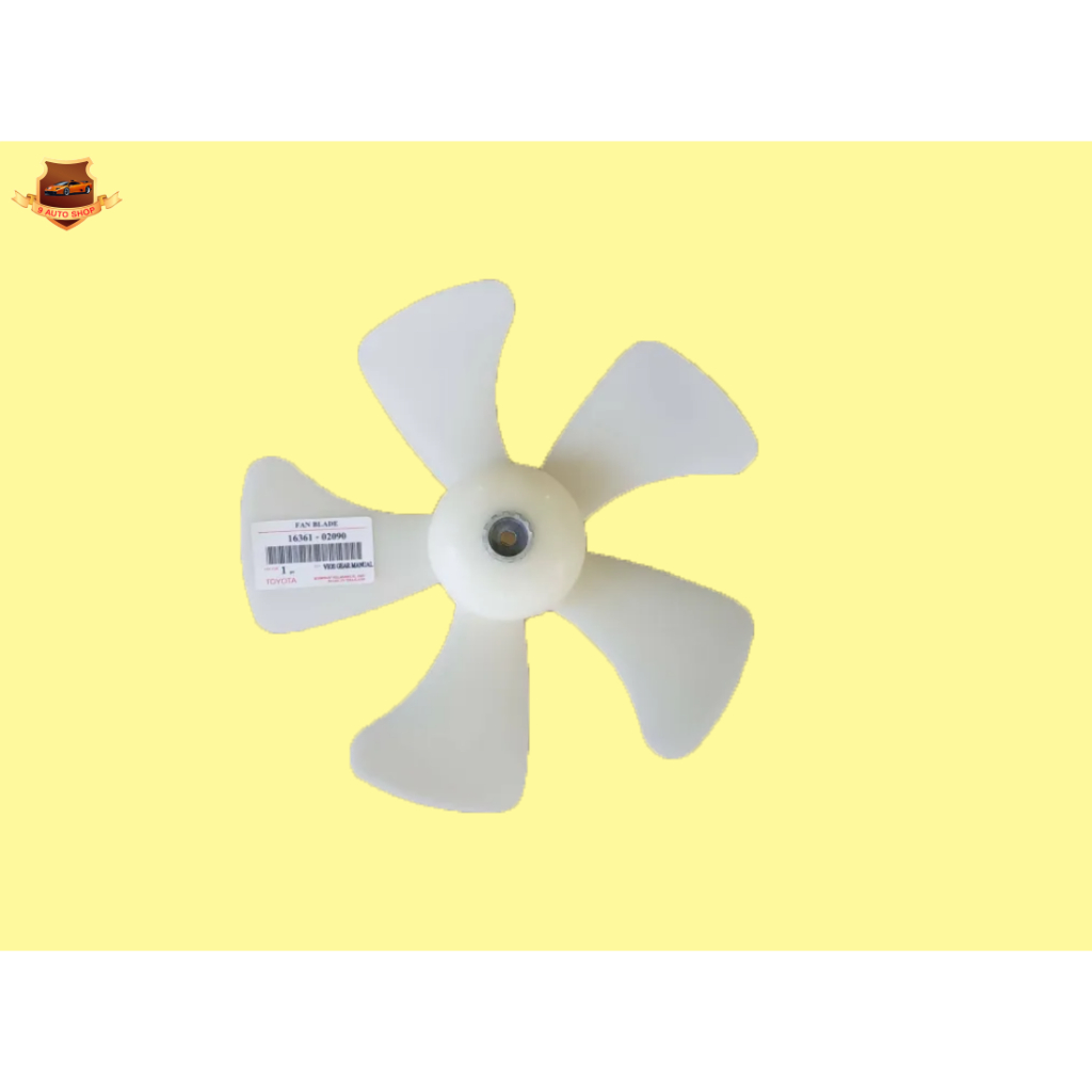 ใบพัดลมหม้อน้ำ TOYOTA VIOS,1NZ-FE, รุ่นเกียร์ธรรมดา ราคาอันละ290บาท