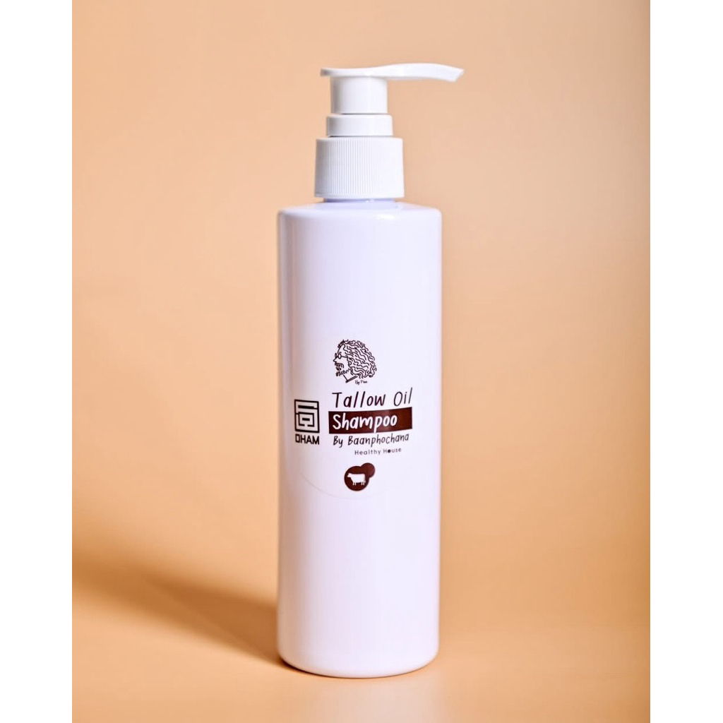 ✨ Tallow Oil Shampoo ✨ แชมพูน้ำมันวัว 2 in 1 สระ + บำรุงจบในขวดเดียว ใครที่หนังศีรษะแห้ง คัน ผมชี้ฟู ขาดน้ำหนัก