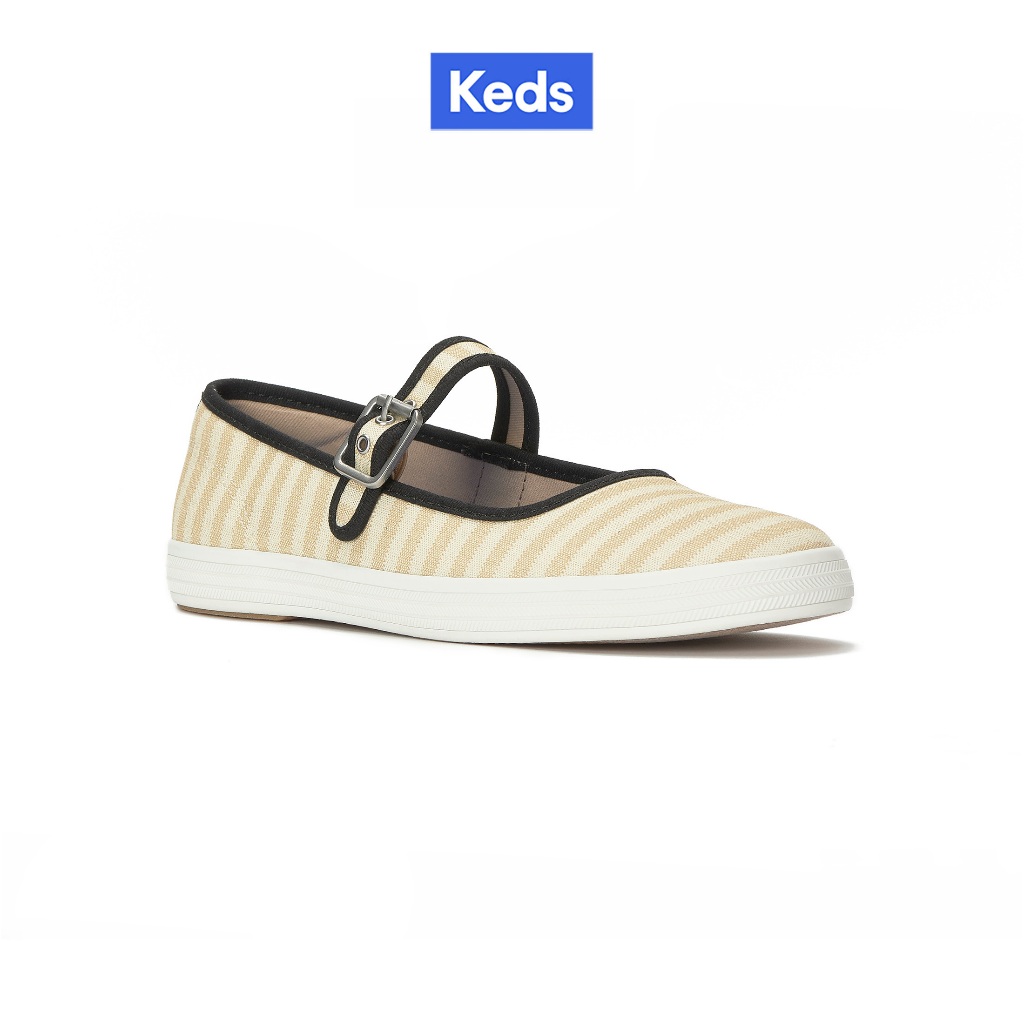 KEDS รองเท้าผ้าใบ รุ่น MAISIE MARY JANE PRINTED STRIPE TWI หลากสี ( KW-MAMJ-4-101 )