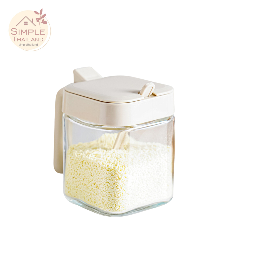 กระปุกใส่เครื่องปรุงกระปุกเครื่องปรุงมินิมอล spice container วัสดุเกรดอาหาร ไร้สารตะกั่ว simplethail