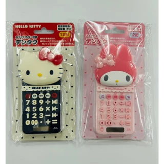 แท้! เครื่องคิดเลขSanrio พร้อมส่ง เครื่องคิดเลขคิตตี้ Kitty My Melody Kuromi น่ารัก ปากกา ซานรีโอ้