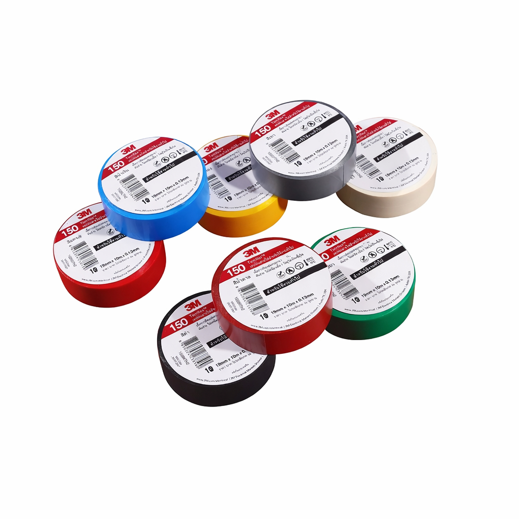3M เทปพันสายไฟ เล็ก TEMFLEX150 3M