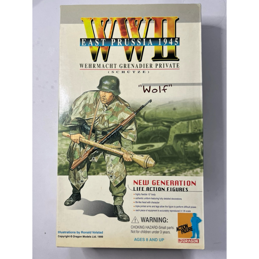 Dragon 70009 German Wehrmacht Infantry Grenadier Private “Wolf” East Prussia 1/6