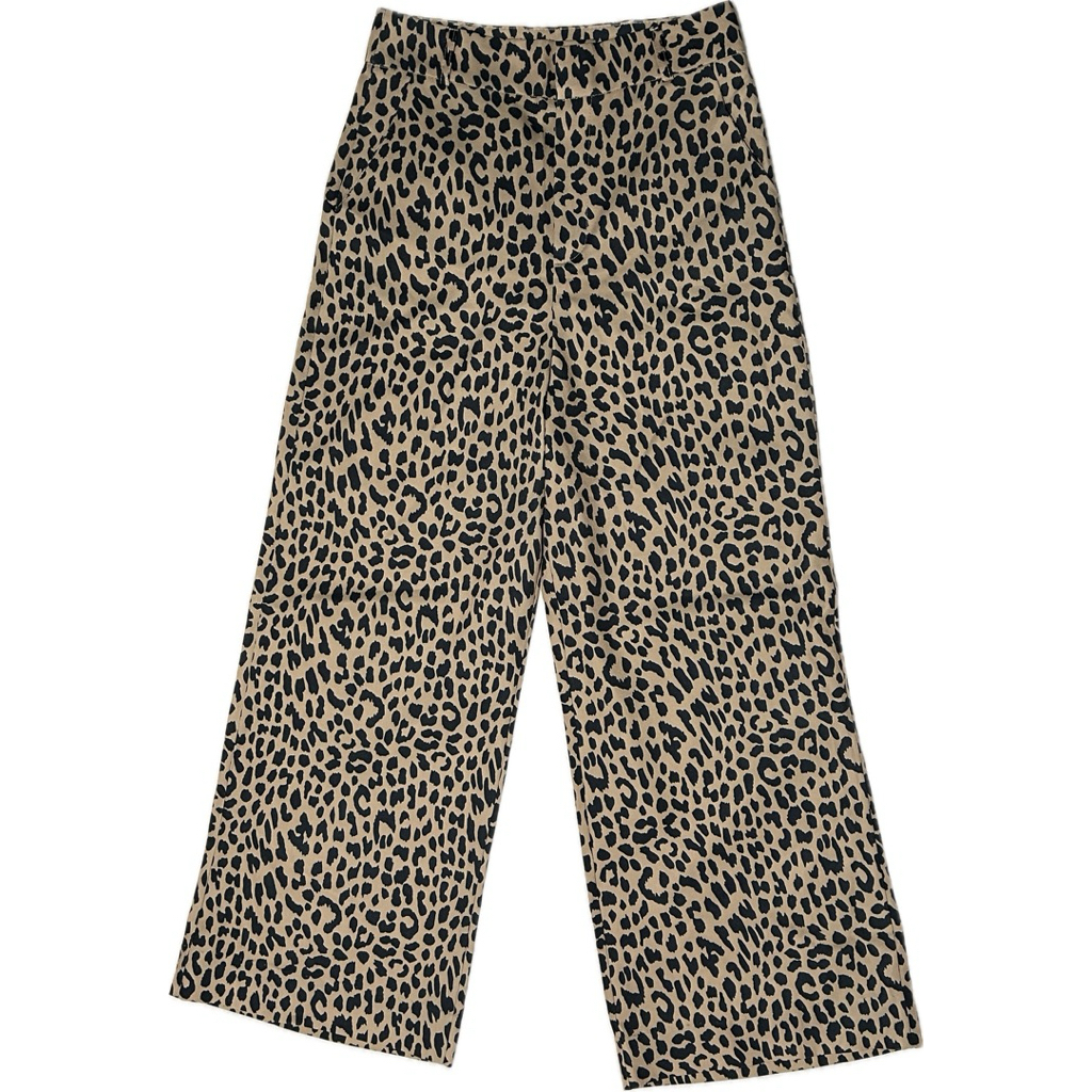 [Jeune Style] กางเกงขายาวลายเสือ เอว 28“