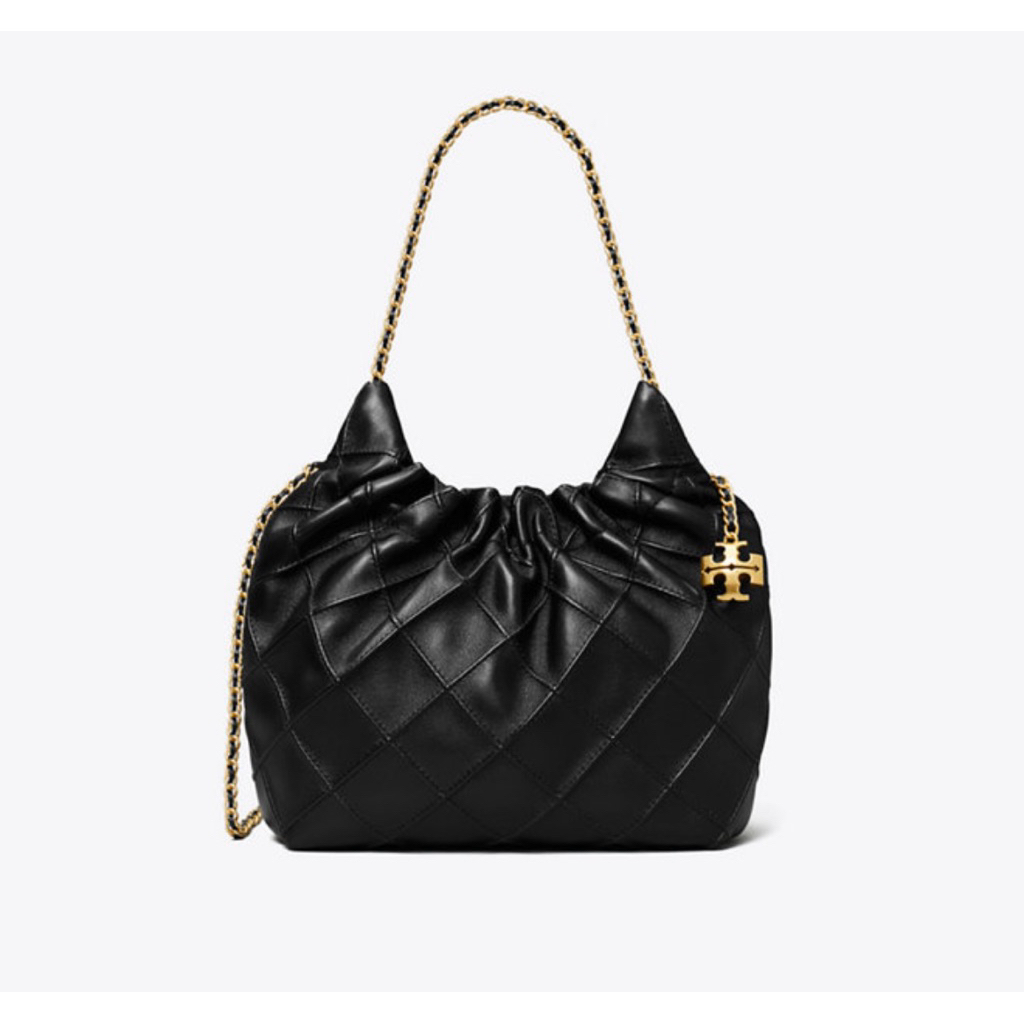 Tory Burch Fleming hobo black
