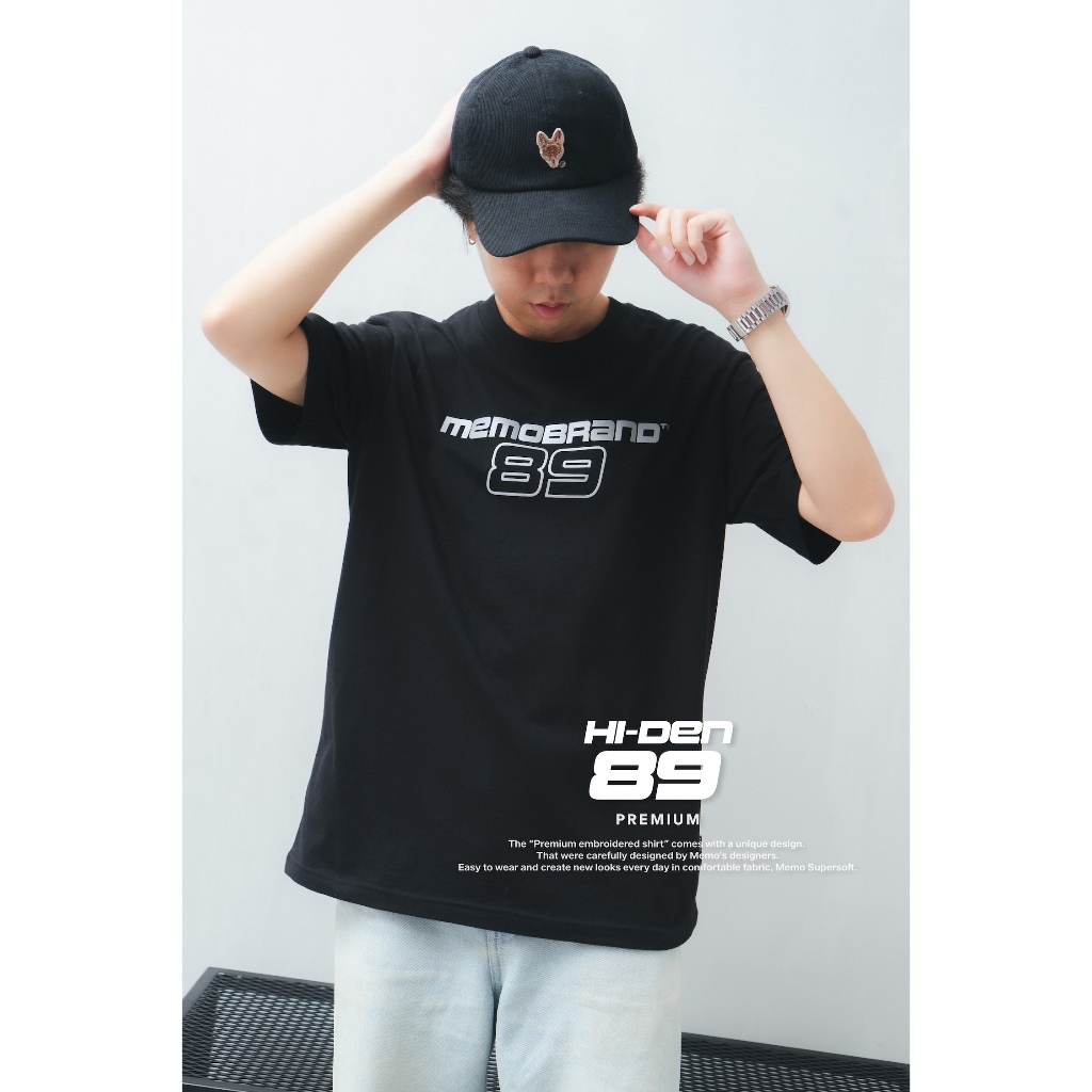 AEIOU เสื้อยืด Memo Supersoft Premium ลายสกรีน Hiden 89 สินค้าลิขสิทธิ์แท้ ราคา ถูกที่สุด ดีลบีเคเค แกลเลอรีภาพที่ 3