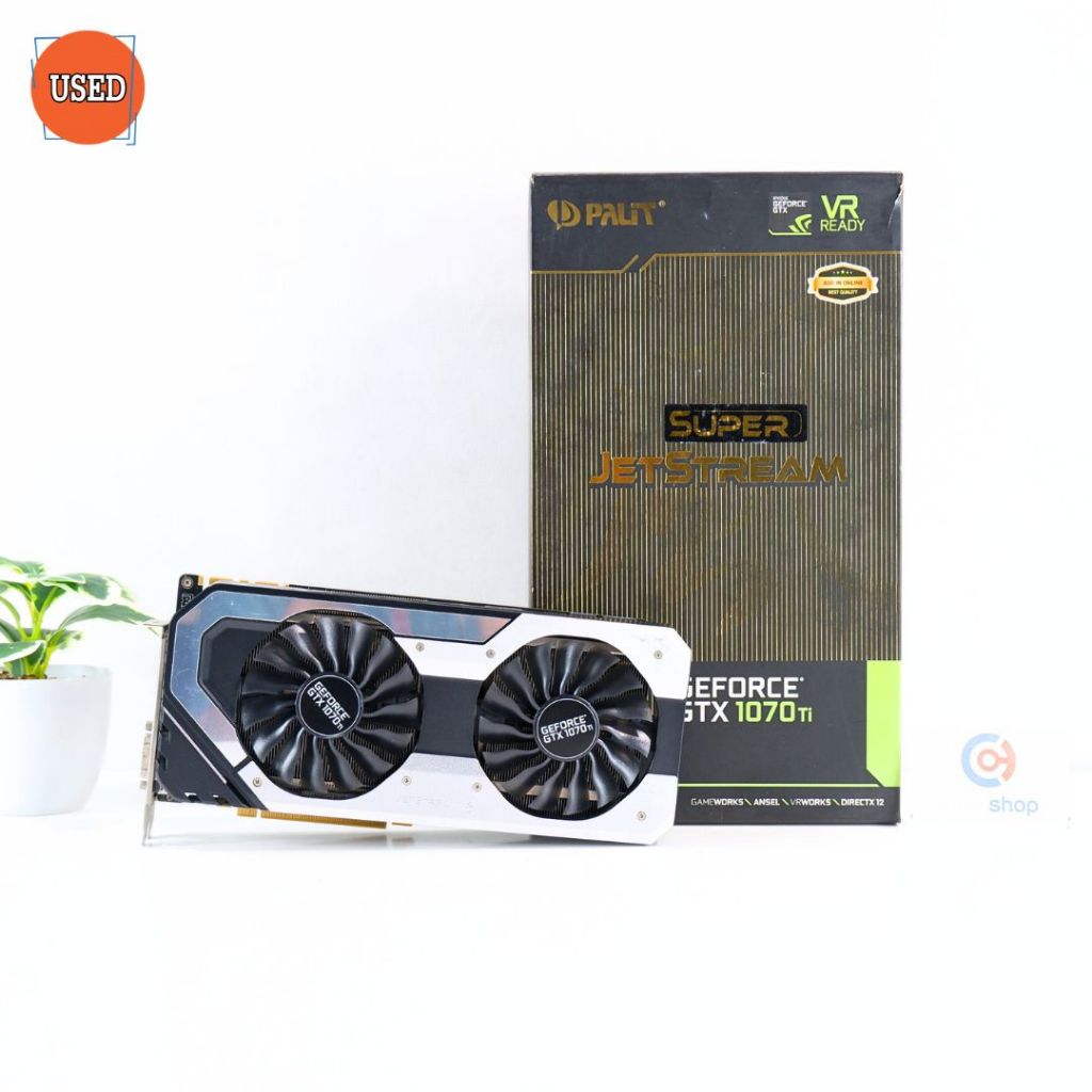 การ์ดจอ (VGA) PALIT GTX1070 TI SUPER 8GB 2F JETSTREAM P17164