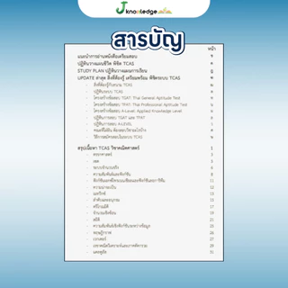 (ส่งฟรีไม่ง้อโค้ด) คอร์สติวTCAS แถม! หนังสือสรุปเนื้อหา ม.ปลาย TCAS69-70-71 เกณฑ์ใหม่ สสวท.