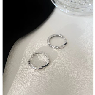 Eternelle✨ ต่างหูเงินแท้ S925 เงาสวย หรูหรา ไม่แพ้ ผิวแพ้ง่าย ใส่ทำงาน เป๊ะปัง