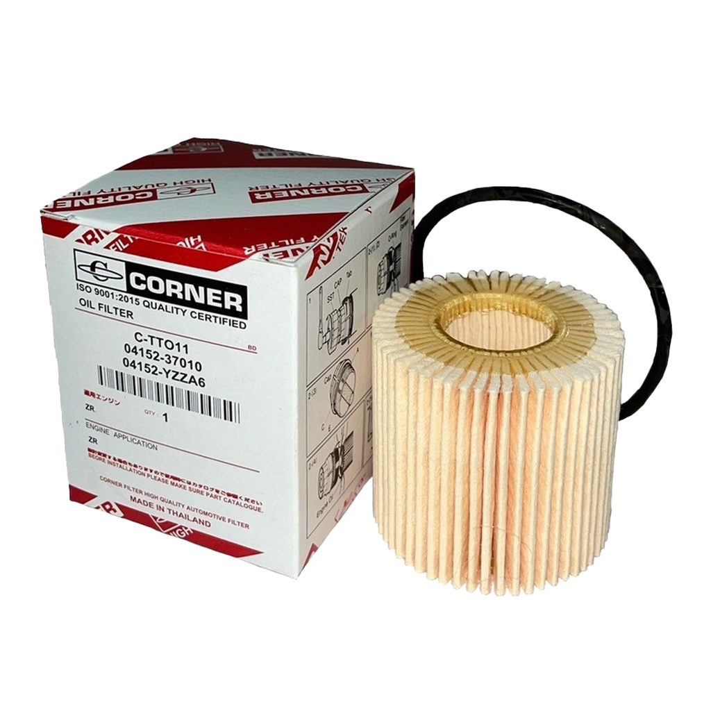 CORNER FILTER P/N C-TTO11 OIL FILTER CROSS (04152-37010 / 04152-YZZA6)