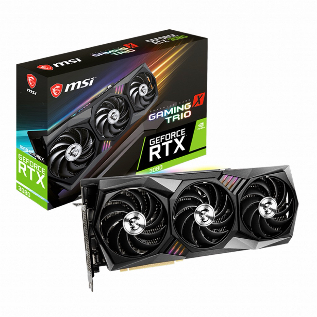 MSI RTX3080 GAMING X TRIO 12GB DDR6X