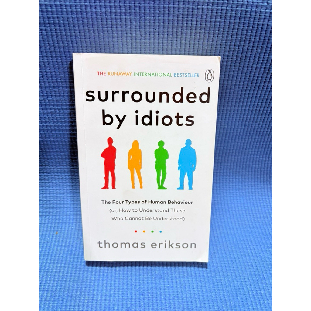 (ของแท้ป้ายasia books)surrounded by idiots thomas erikson มือ2