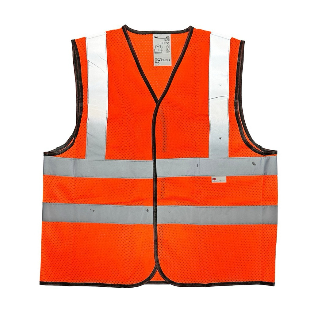 3M 2925 เสื้อกั๊กสะท้อนแสง สีส้ม มี 2 ขนาด