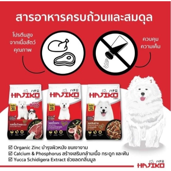 Hajiko ฮาจิโกะอาหารเม็ดสำหรับลูกสุนัข