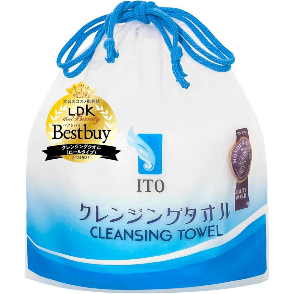 Ito Face Towel/Skin Cotton Towel จากญี่ปุ่น (250 กรัม/ม้วน)  80 แผ่น/ม้วน  ใช้งานได้อเนกประสงค์การออกแบบขนาดใหญ่