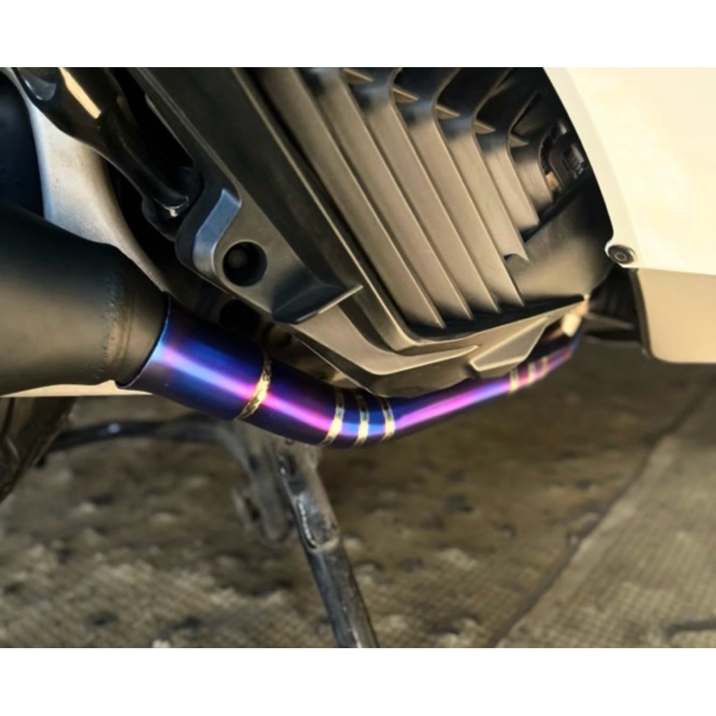 ท่อจีออโน่ คอไทเทเนี่ยม ลูกเดิม-60STD หมกแคท-V2เงียบผ่านด่านสบาย