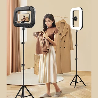 ✔[🇹🇭พร้อมส่ง🎁]ที่วางโทรศัพท์แม่เหล็ก Ring Light Video Rig รุ่นใหม่ ด้ามจับมือถือ พร้อมไฟ Led ในตัว สำหรับถ่ายภาพ Vlog