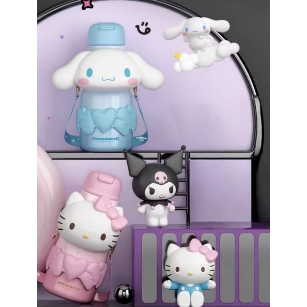 กระบอกน้ำ Sanrio เก็บอุณหภูมิ ขนาด 640 ml สแตนเลส sus316