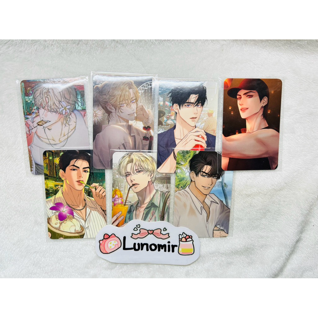 Photocard Boomtoon in Thailand Travel Photocard pack 2025