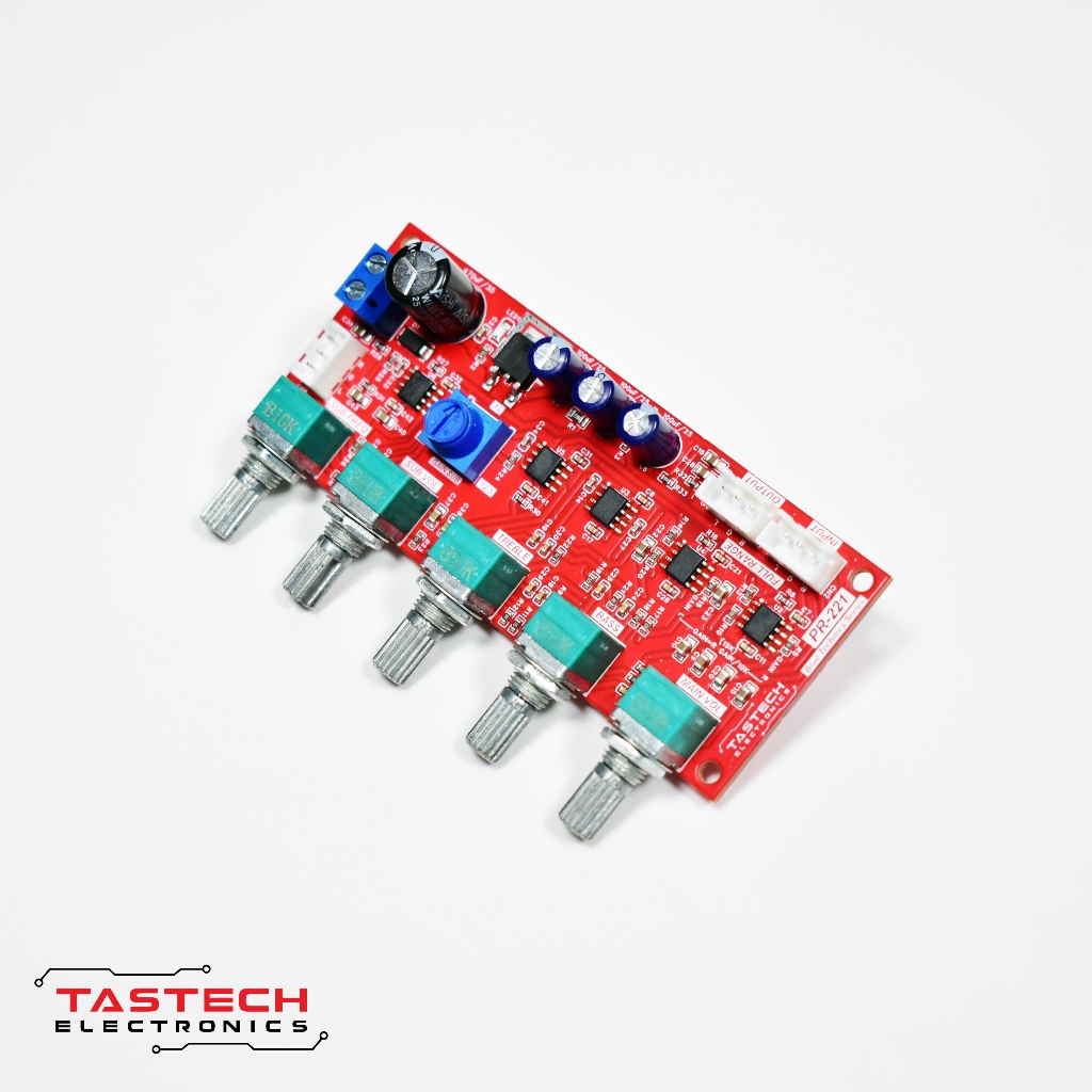 TASTECH PR-221 ปรีแอมป์ซับเบส 2.1 บลูทูธ DIY งานไทย แนวเสียงจัดจ้าน สไตล์ไทยนิยม