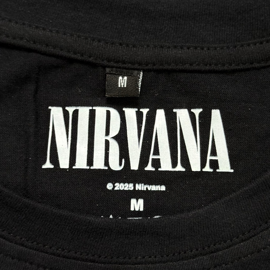 เสื้อวง NIRVANA T-SHIRT : STAY AWAY (BLACK) ลิขสิทธิ์แท้ UK - รูปที่ 3