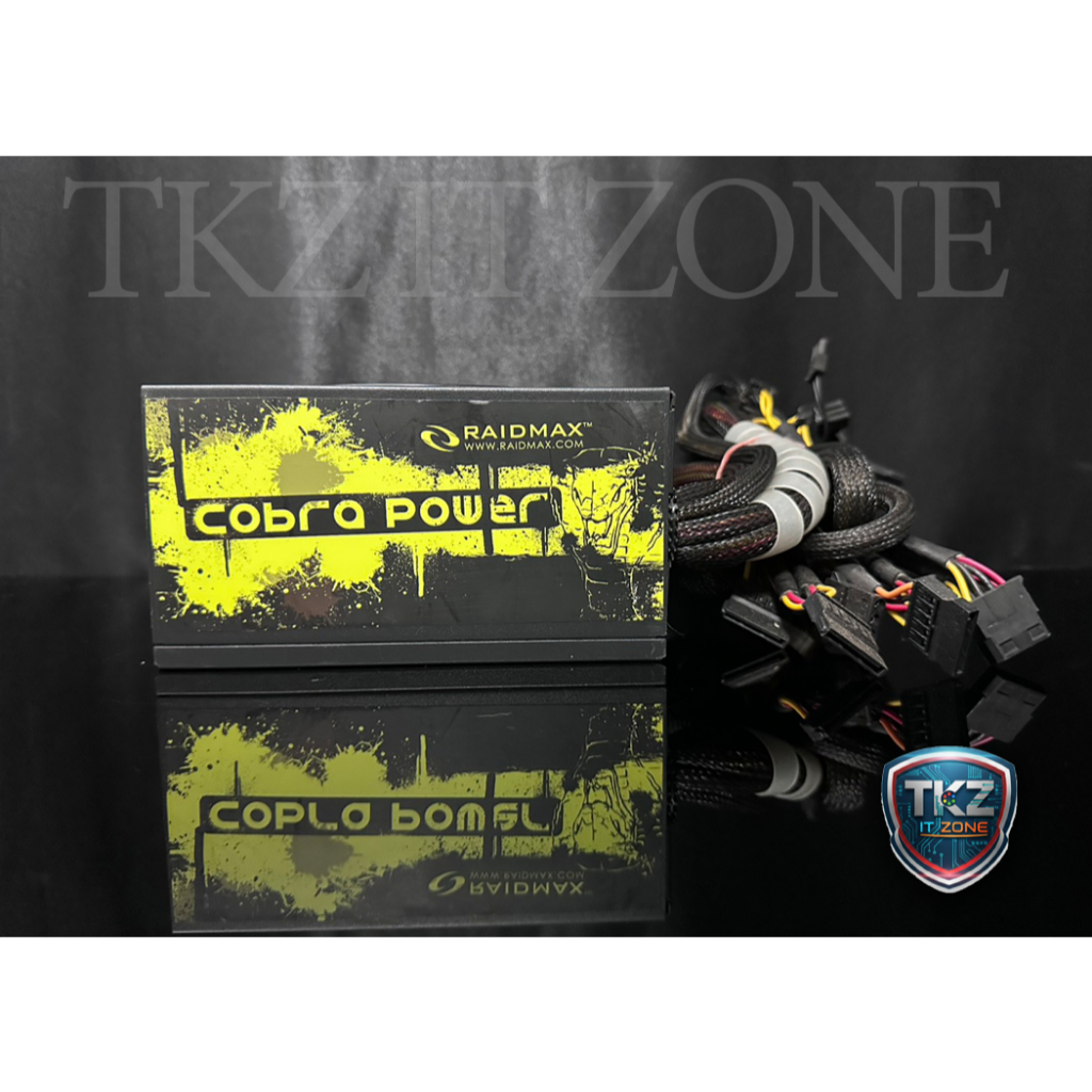 เพาเวอร์ซัพพลาย(power supply) RAIDMAX CROBA 600  (600w 80+ bronze)