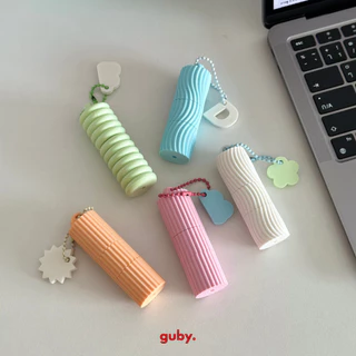 เคสยาดมโป๊ยเซียน (พร้อมยาดม) - สี mono color 5 รูปทรง 5 สี