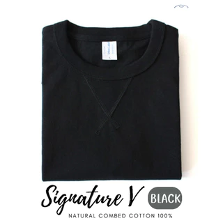 Chill D _ รุ่น Urban Signature Vเสื้อยืดสีพื้น ยืดเปล่า
