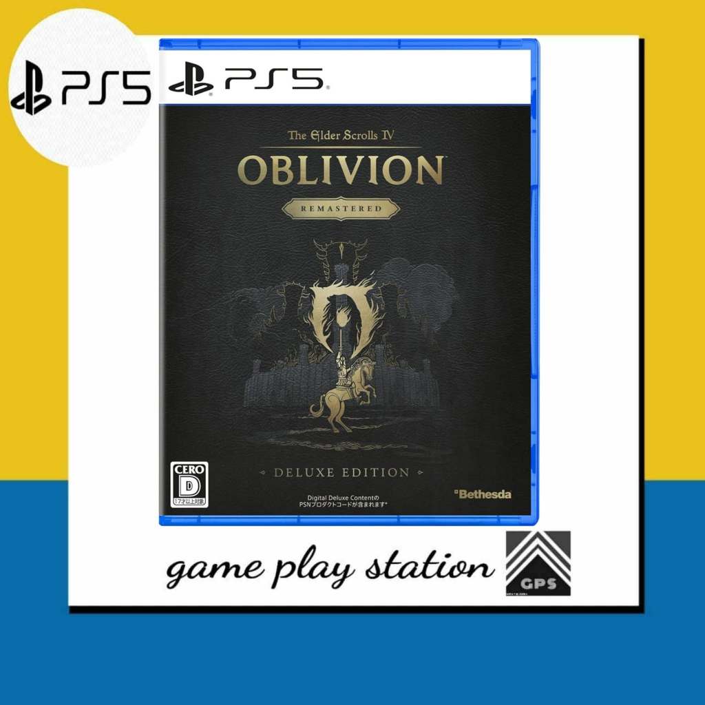 ps5 The Elder Scrolls IV: Oblivion Remastered deluxe edition ( english japanese )