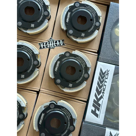 HK Motor 🇹🇼 คลัทช์ คาร์บอน/เรซินสำหรับ Vespa / Lambretta / GPX Dz3 / Giorno / PCX / ADV / Xmax / Forza / Zontes คลัตช์