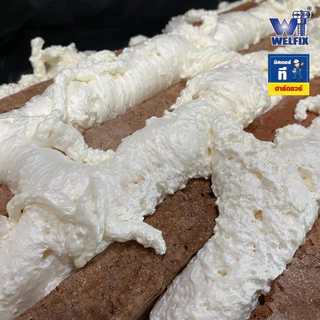 พียูโฟม PU FOAM โฟมสเปรย์เอนกประสงค์ (Welfoam) อุดรอยรั่ว รอยต่อ PUF500W
