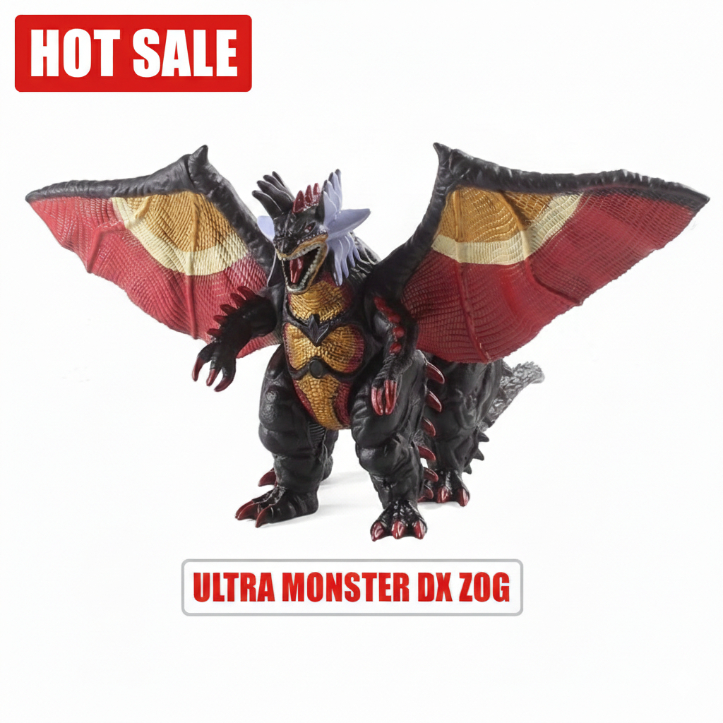 สัตว์ประหลาด ULTRA MONSTER DX ZOG (SECOND-FORM) ฟิกเกอร์สัตว์ประหลาดจากซีรีย์ Ultraman Gaia งานซอฟท์ไวนิล